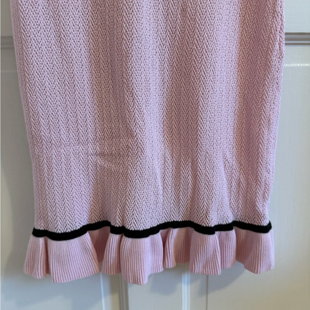 MAJORELE Alessie Mini Dress in Light Baby Pink - Picture 9 of 10